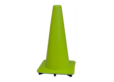 18" Lime Green Traffic Cones