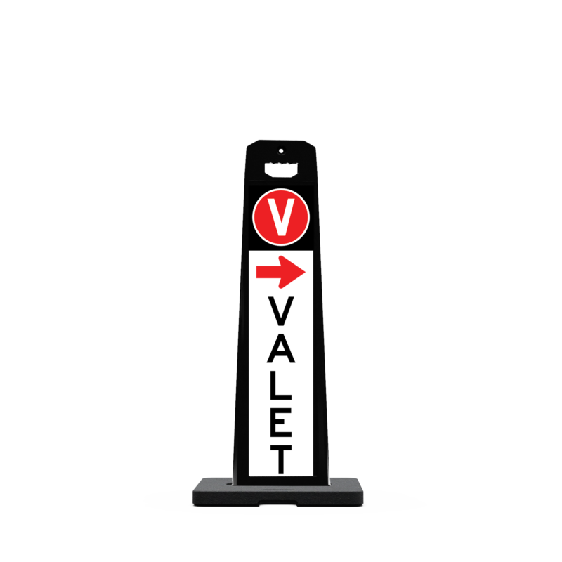 Gemstone Valet and Parking signs