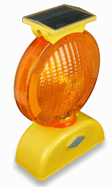 Solar D-Cell LED Barricade Light