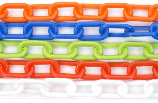 2" Plastic Chain 500' box