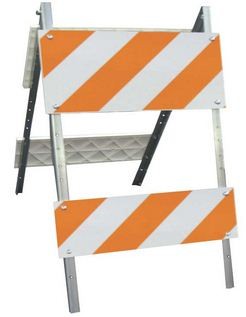 105G-T12 Combocade 12"x24" Top Board Type II Barricade