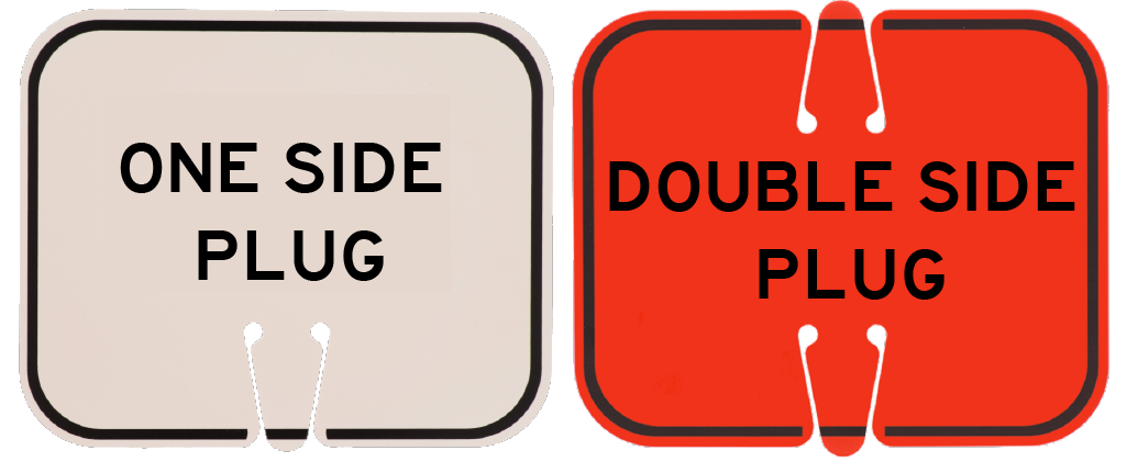 Traffic Cone Sign - Reflective | CSR