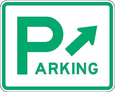 D4-1R - Parking Arrow Right