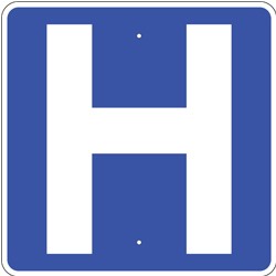 D9-2S Hospital Sign