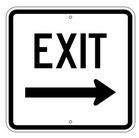 G-112R 18" x 18" Exit Right Arrow Sign