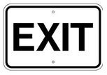 G-34 18" x 12" Exit Sign