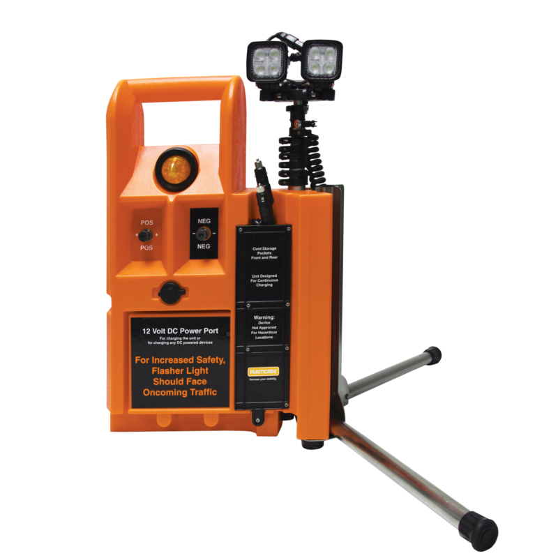 Lighted Flagger Station