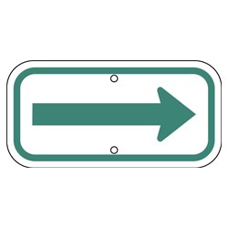 G-62E Green Directional Arrow