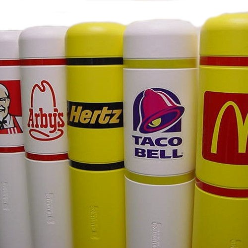Custom Logos on Bollard Covers