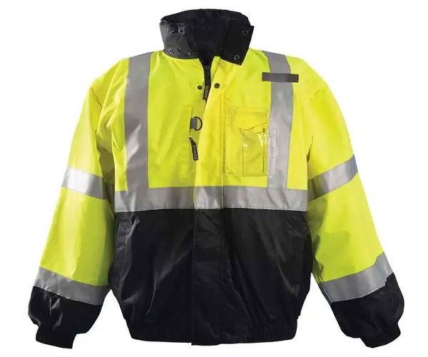 Premium Four-Way Black Bottom Bomber Jacket