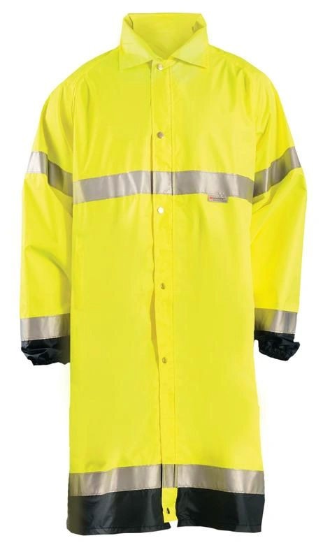 Premium Breathable Class 3 Rain Jacket calf length