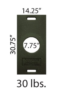 30 lb Base for Navicade & Watchtower Channelizers