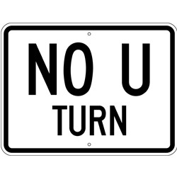 R3-4P NO U TURN