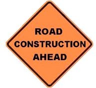 W20-1a Road Construction Ahead Sign