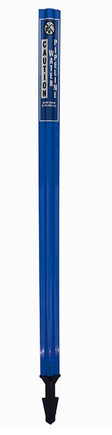 Flexstake Non-Hinged Ground Mount Utility Marker specification sheet