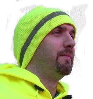 One size fits all reflective scull cap