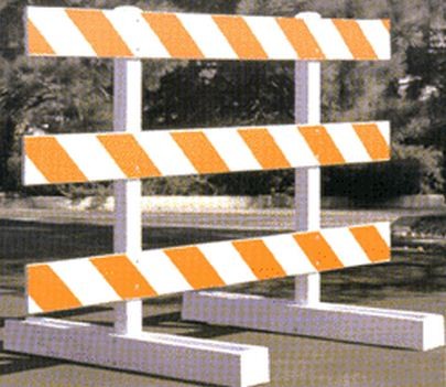 312-DGLR-KIT Plasticade Type III Break-Away Barricades