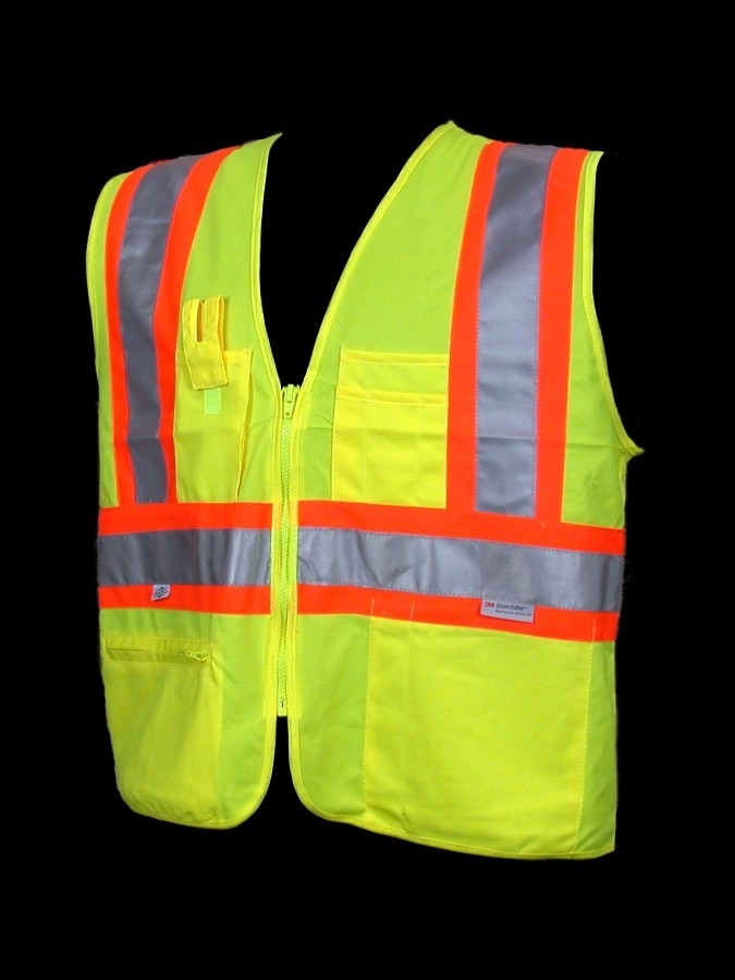 V1100 Class 2 Lime Safety Vest