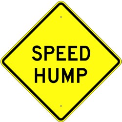 W17-1A Speed Hump Sign