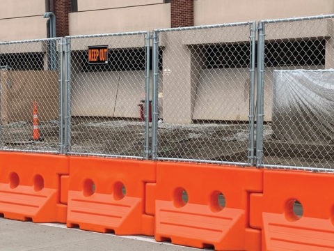 Water Filled Barricade System Fence Panel I 567