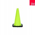 28" 7 lb Lime Green, Black Base Traffic Cone | RS70032C-LIME
