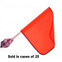 18" and 24" Orange Mesh Flags - case of 25