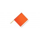 Orange vinly flag with reflective stripe