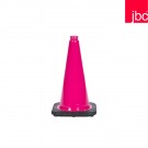 JBC 18" Pink Black Base Traffic Cone