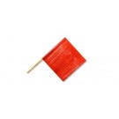 Red Superbright Reflective Flag