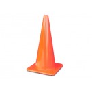 28" Solid Orange 7 lb Traffic Cone