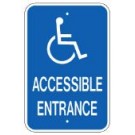 G-65N 12" x 18" Accessible Entrance Sign