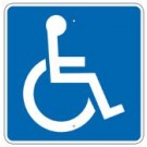 D9-6 Accessible Symbol Sign
