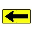 W1-6 Arrow Symbol Sign
