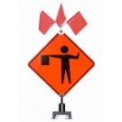 Barrier Mount Sign Stand