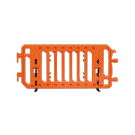 Crowdcade Deluxe crowd control barricade orange