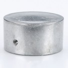 Flat pipe post cap
