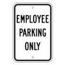 G-22 12" x 18" Employee Parking Only Sign