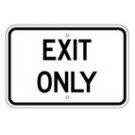 G-36 18" x 12" Exit Only Sign