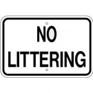 G-209 NO LITTERING