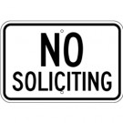 G-76 NO SOLICITING