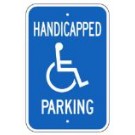 G-42 12" x 18" Handicapped Parking Sign