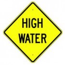 W16-5 High Water Sign