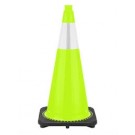JBC 28" Lime Traffic Cone with 6" collar