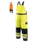 High Visibility Winter Bib Pants yellow or orange
