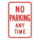 R-18 No Parking Any Time Sign