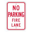 R-53 No Parking Fire Lane Sign
