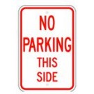 R-43 12" x18" No Parking This Side Sign
