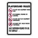 S2-10 18" x 24" Playground Rules Sign