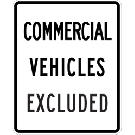 R5-4 Commercial vehicles excluded