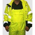 Lime Solid Water Resistant Class E Bibs | RBP9000